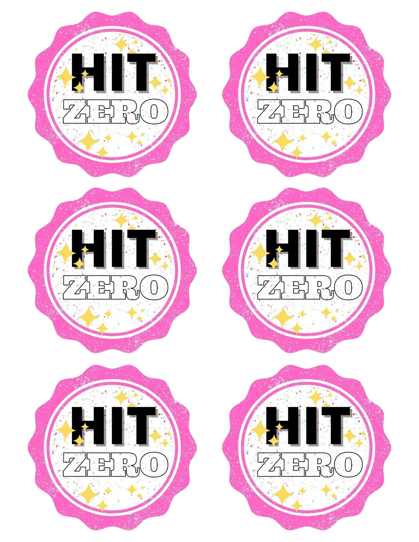 Cheer Printables | Team Gift Ideas | Hit Zero| Candy Team Gift Idea