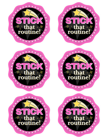 Cheer Printables | Team Gift Ideas | Stick that Routine| Pixy Stix Gift