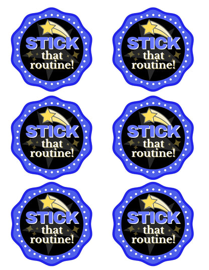 Cheer Printables | Team Gift Ideas | Stick that Routine| Pixy Stix Gift