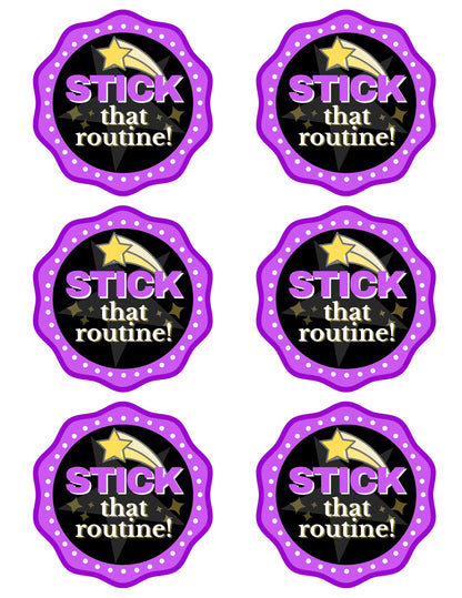 Cheer Printables | Team Gift Ideas | Stick that Routine| Pixy Stix Gift