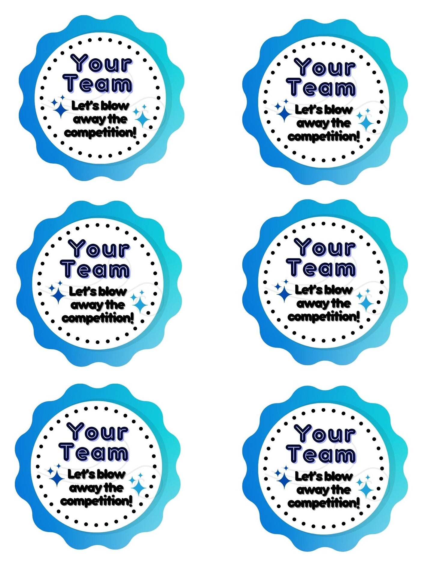 Cheer Printables | Gift for Cheer team | Blow Away the Competition | Editable Gift Tag | Blow Pop Gift Tag