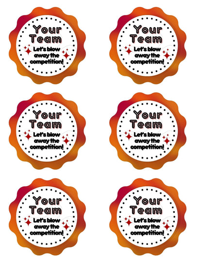 Cheer Printables | Gift for Cheer team | Blow Away the Competition | Editable Gift Tag | Blow Pop Gift Tag