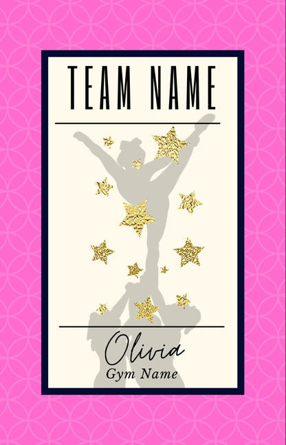 Cheer Luggage Tag| Bag Tag for Cheer | Cheer Team Gift