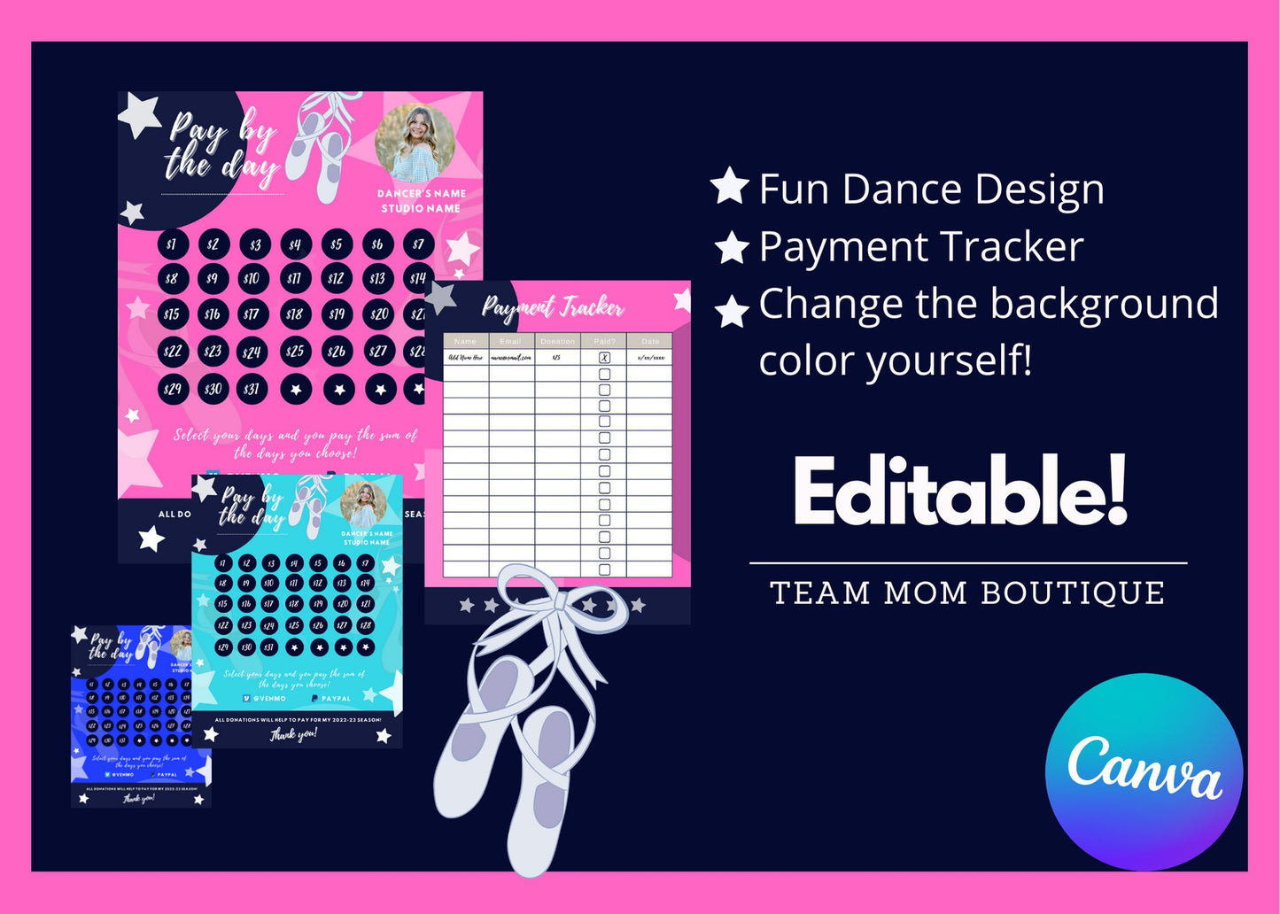 Dance Calendar Fundraiser | Dance  Fundraiser | Dance Team Ideas