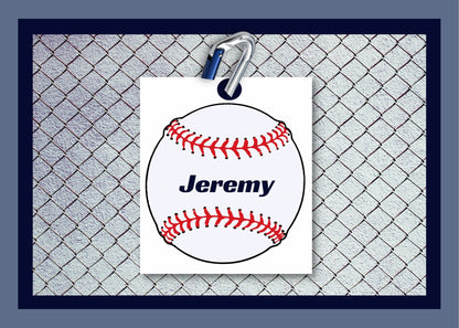 Baseball Name Tags | Baseball Printables | Baseball Team Ideas | Editable Dugout  Tags