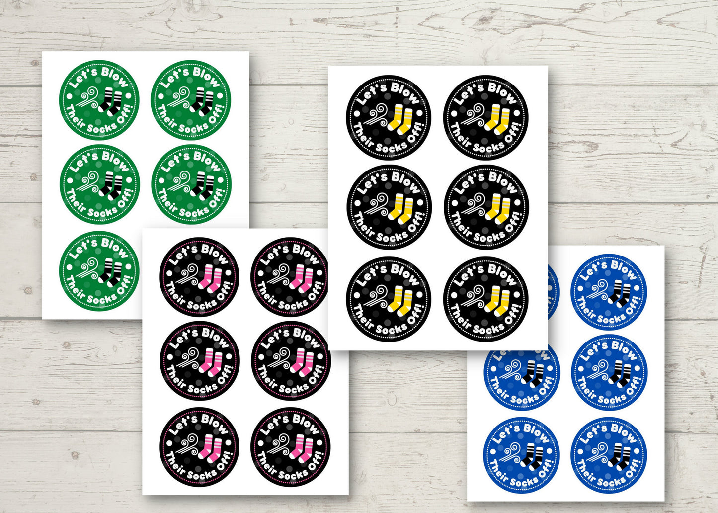 Sports Team Printable | Gift for Cheer team | Dance Team Printable |  Let's Blow Their Socks off