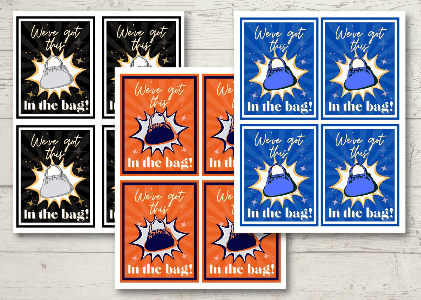 Sports Team Printable | Gift for Cheer team | Dance Team Printable |  We've Got it in the Bag Gift Tag