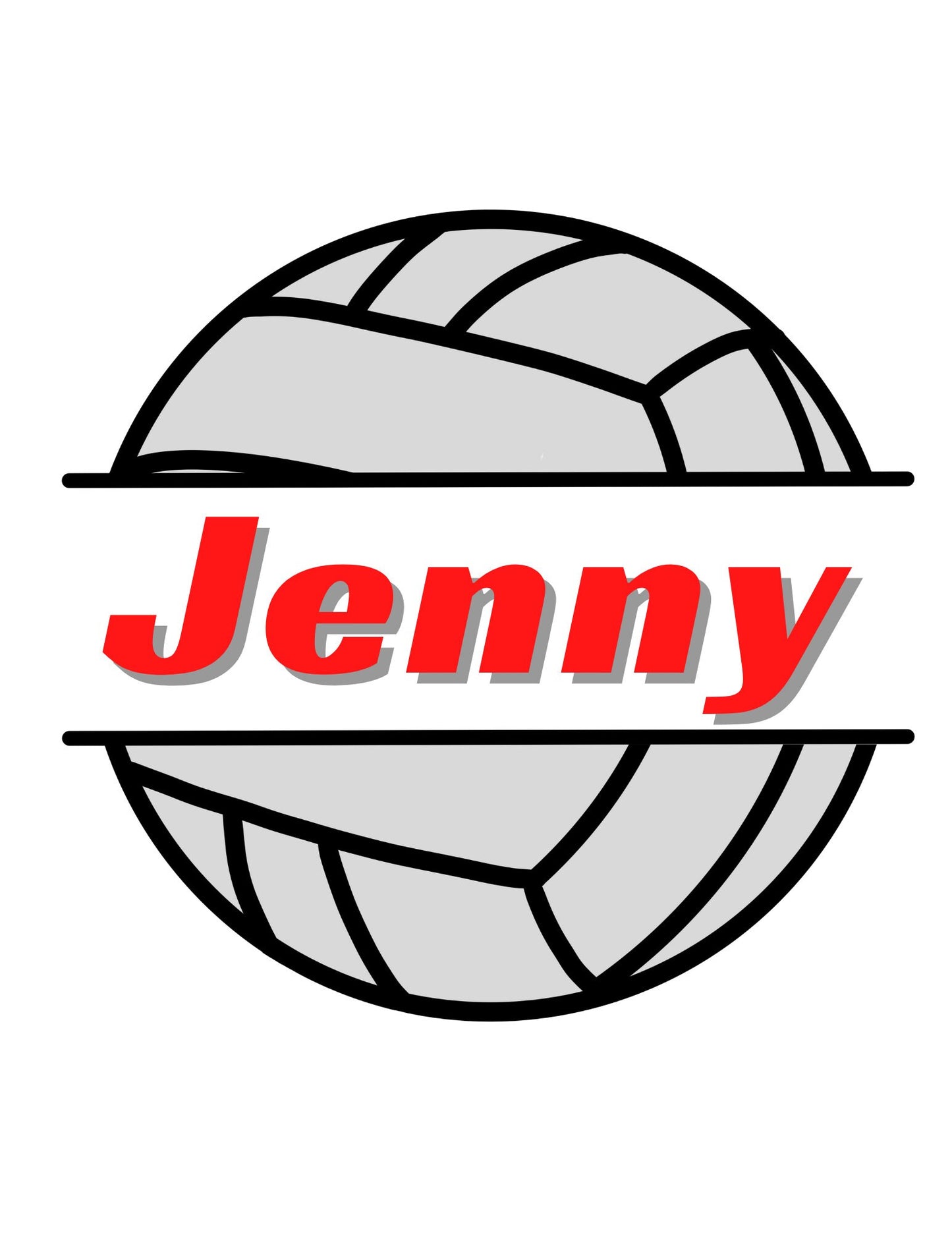 Volleyball Name Tags | Volleyball Printables | Volleyball Team Ideas | Editable Volleyball Tags