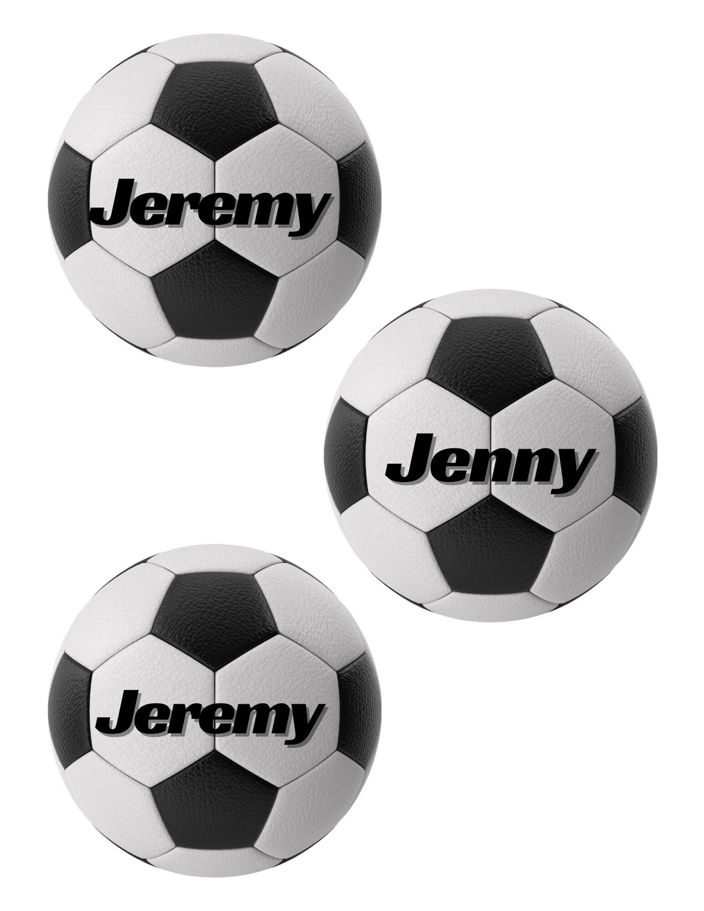 Soccer Name Tags | Soccer Printables | Soccer Team Ideas | Editable Soccer Tags