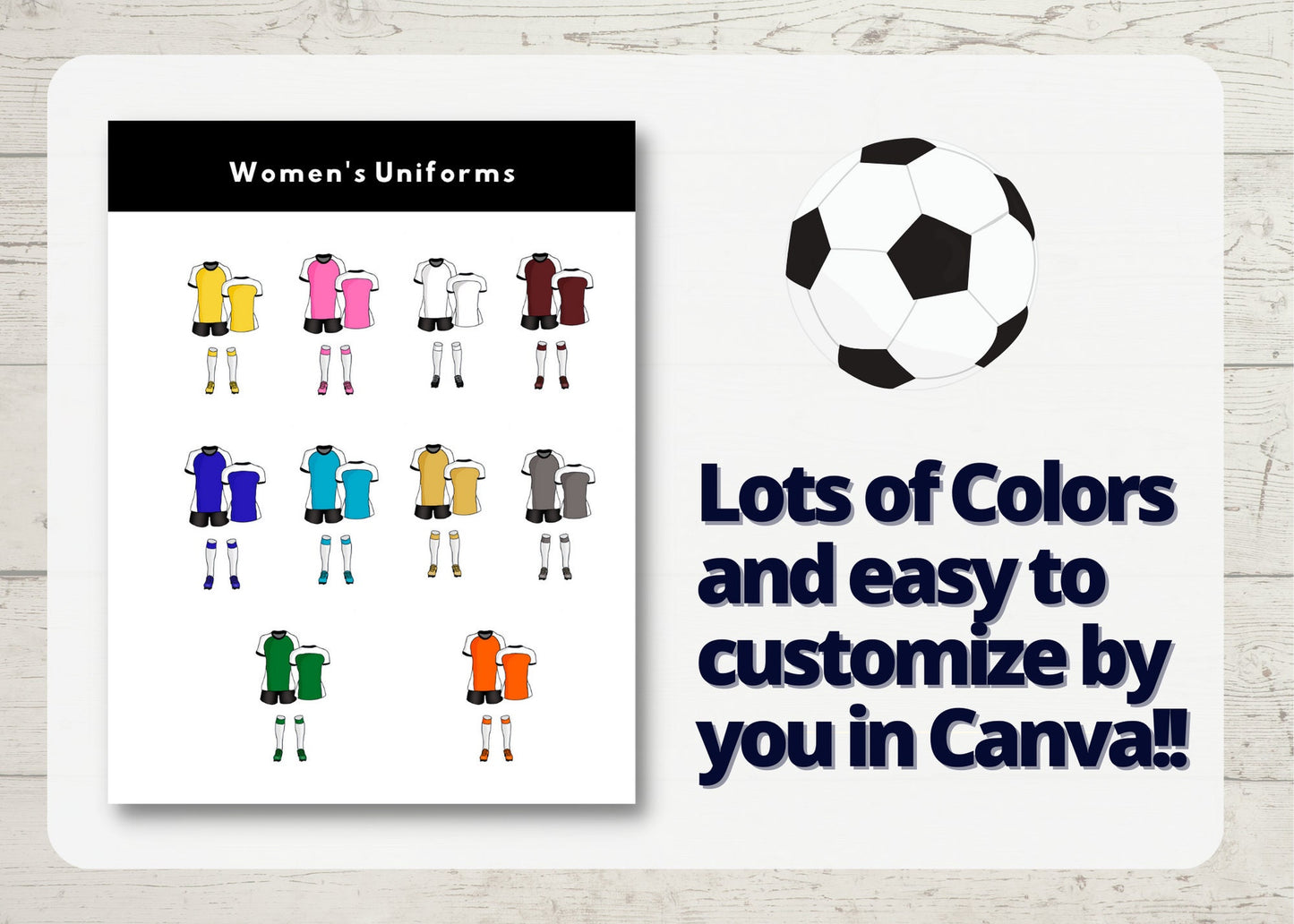 Women's Soccer Fundraiser | Sponsor My Uniform |  Women's Soccer Team Ideas