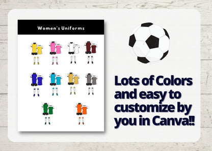 Women's Soccer Fundraiser | Sponsor My Uniform |  Women's Soccer Team Ideas